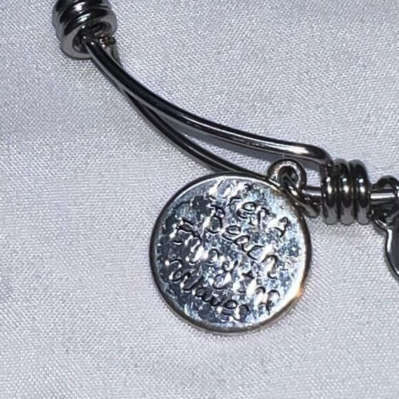 Charming Charlie “Life’s a Beach Enjoy the Waves” Charm Bracelet - Picture 4 of 6